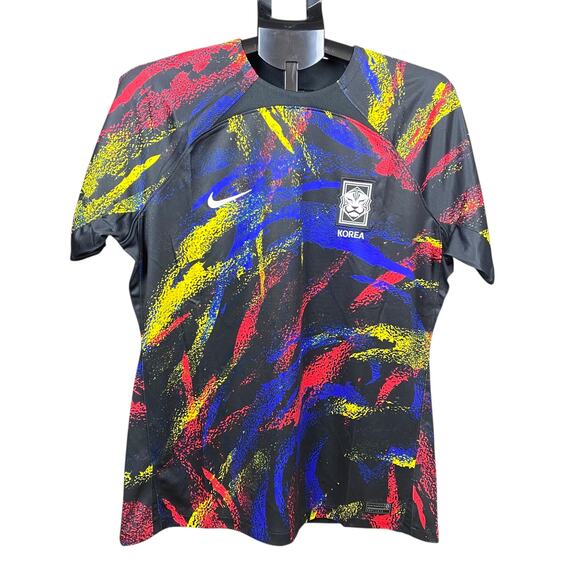 Men's Nike Black South Korea National Team Jersey - Picture 2 of 8